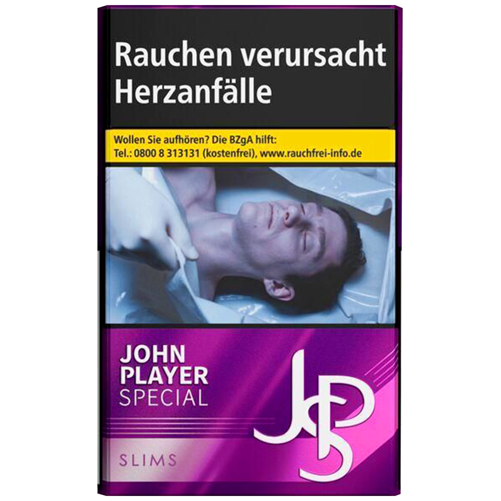 JPS Slims Purple (10 Schachteln à 20 Stück)