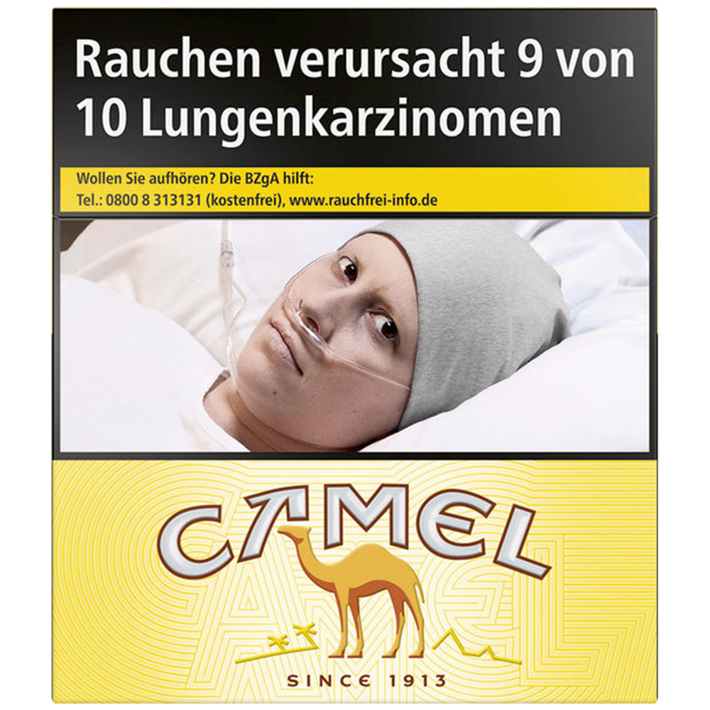 Camel Yellow XXL (10 Schachteln à 24 Stück)