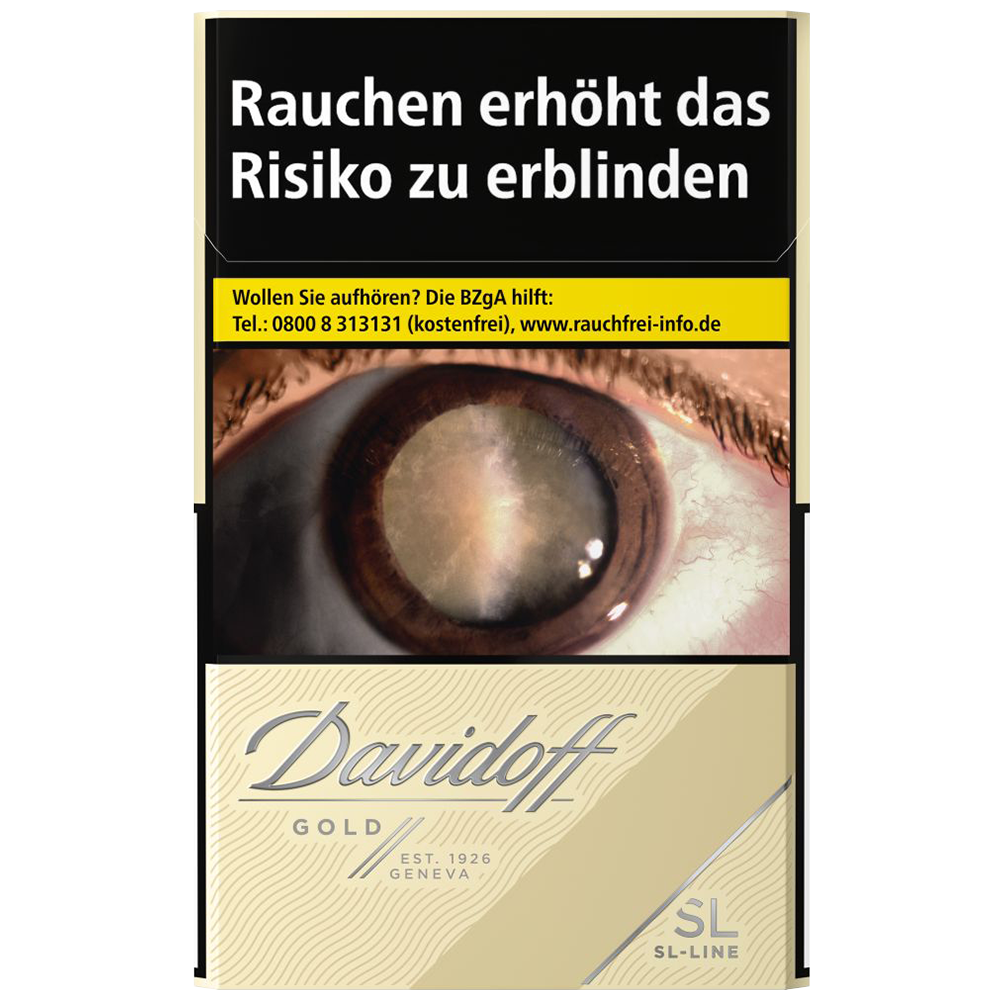 Davidoff Gold SL-Line (10 Schachteln à 20 Stück)