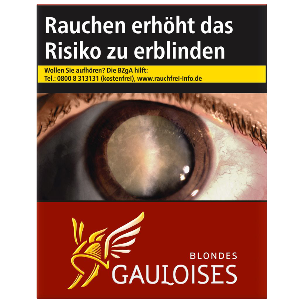 Gauloises Blondes Red XXL (8 Schachteln à 23 Stück)