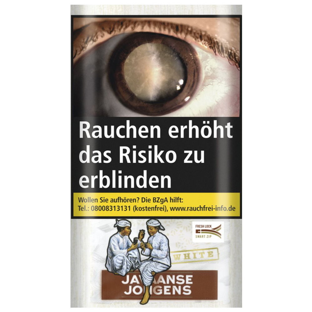 Javaanse Jongens Wit Etui (6 pakjes à 30 gram)