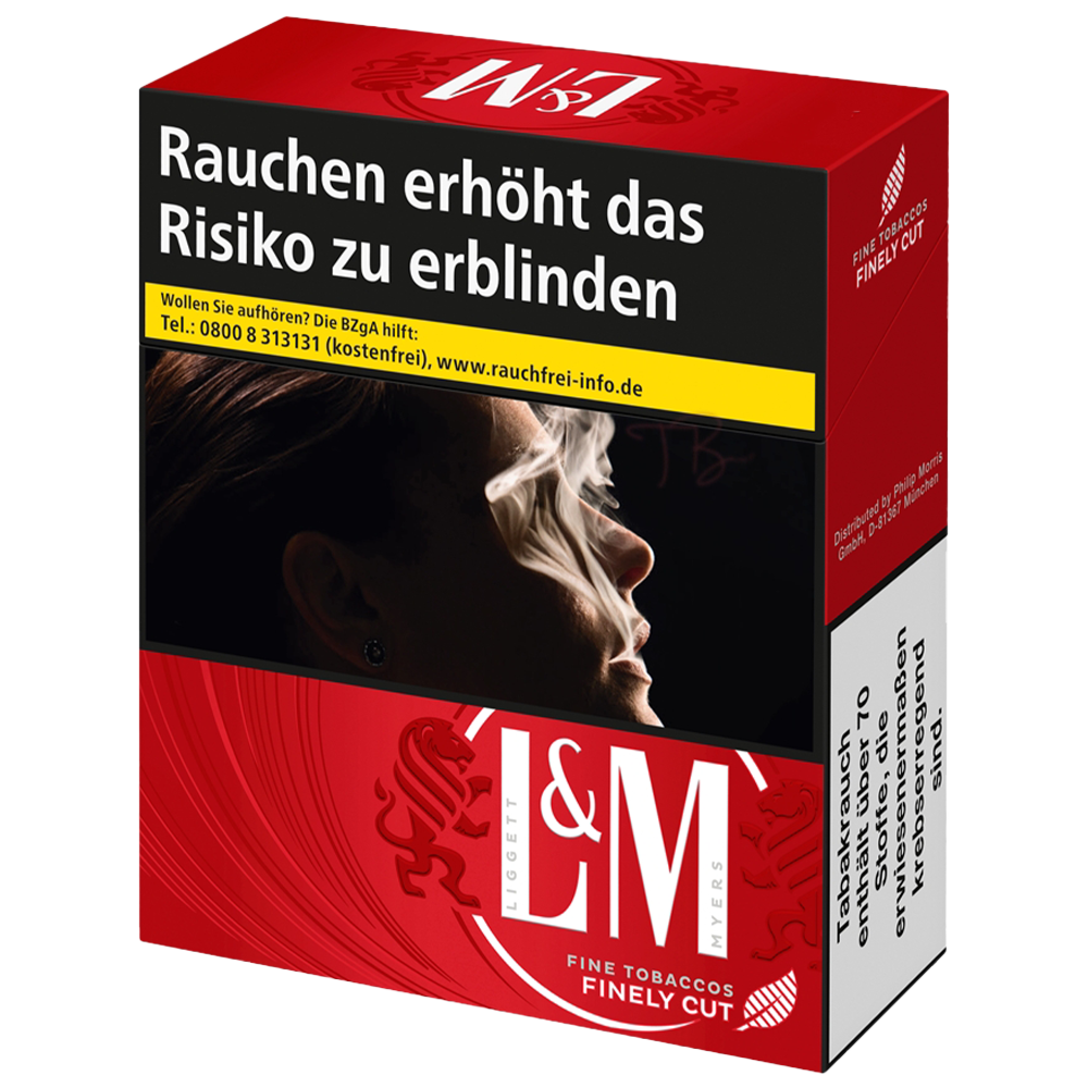 L&M Red XXL (8 Schachteln à 25 Stück)