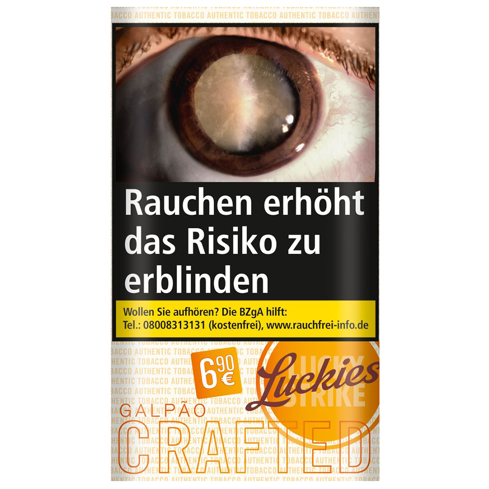 Lucky Strike Crafted Galpao Pouch (6 Packungen à 30 Gramm)