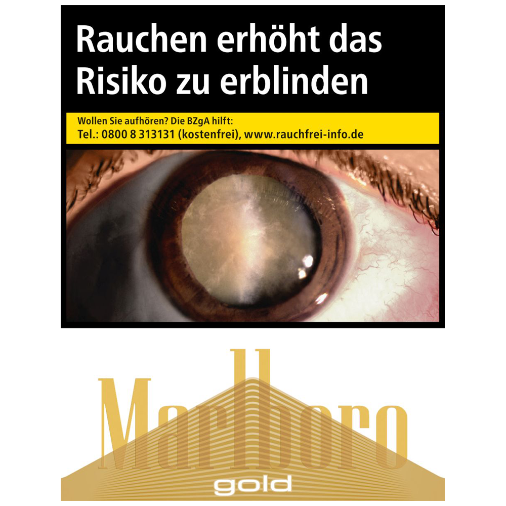 Marlboro Gold 4XL (5 Schachteln à 36 Stück)
