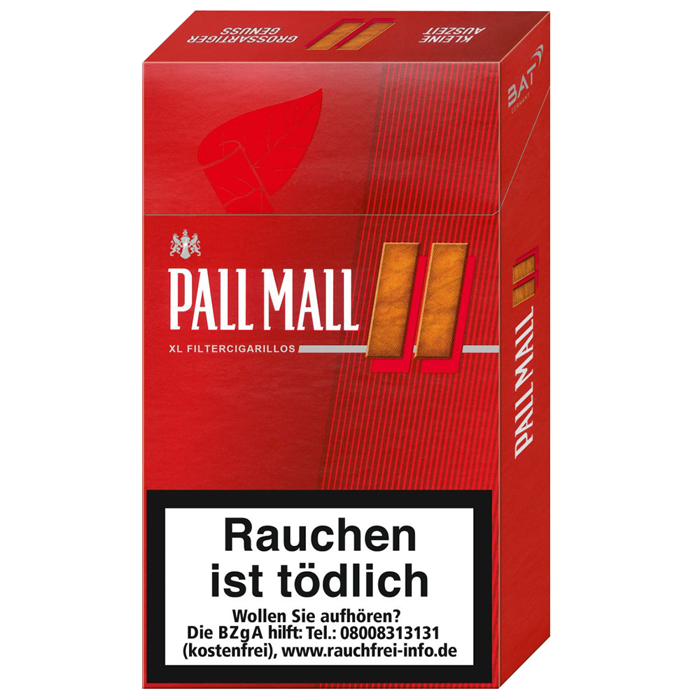 Pall Mall Red Cigarillos (10 Packungen à 17 Stück)