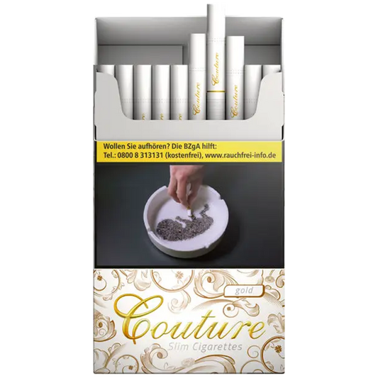 Couture Slims Gold (10 Schachteln à 20 Stück)
