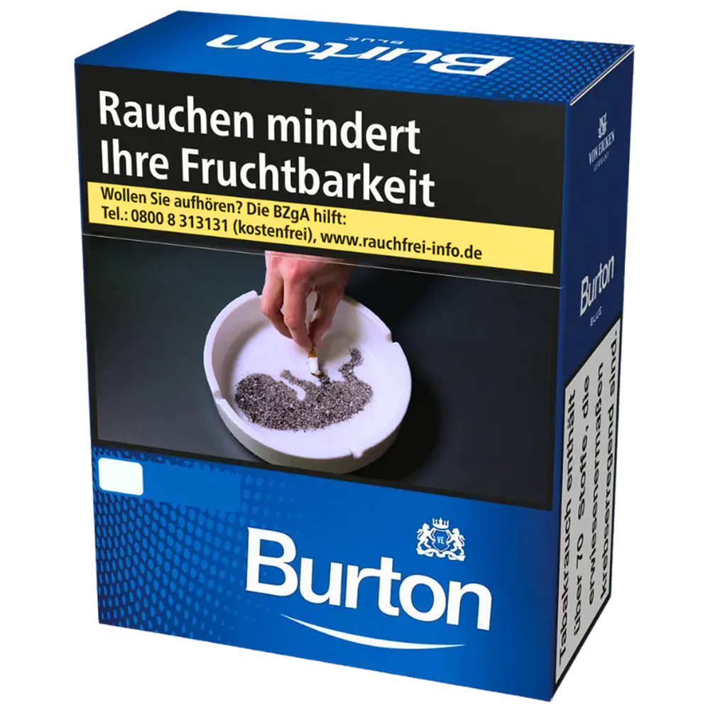 Burton Blue XXXL (4 Schachteln à 40 Stück)