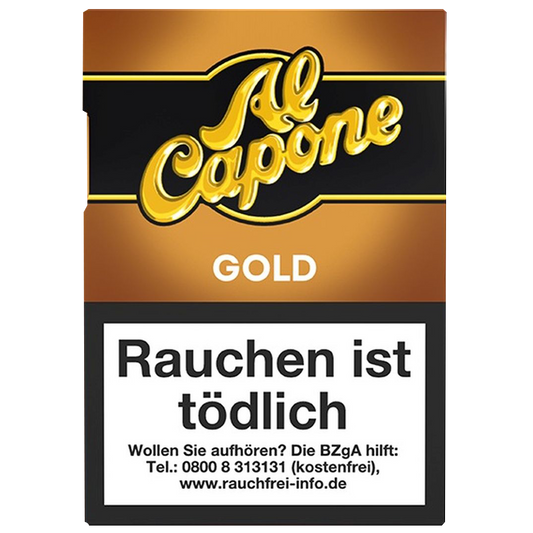 Al Capone Pockets Gold Filter (10 Packungen à 18 Stück)
