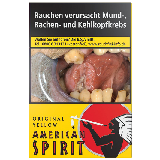 American Spirit Orig. Yellow L (10 Schachteln à 20 Stück)