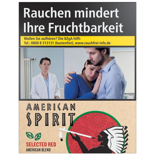 American Spirit Sel. Red (10 Schachteln à 20 Stück)