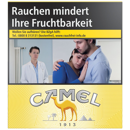 Camel Yellow XXXXXXL (3 Schachteln à 56 Stück)