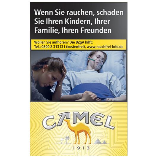 Camel Yellow Long XXL (8 Schachteln à 27 Stück)