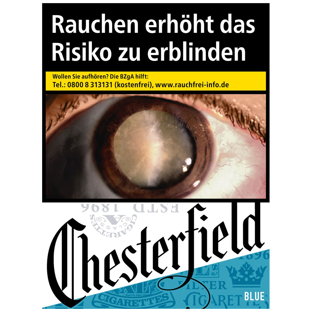 Chesterfield Blue XXL (8 Schachteln à 25 Stück)