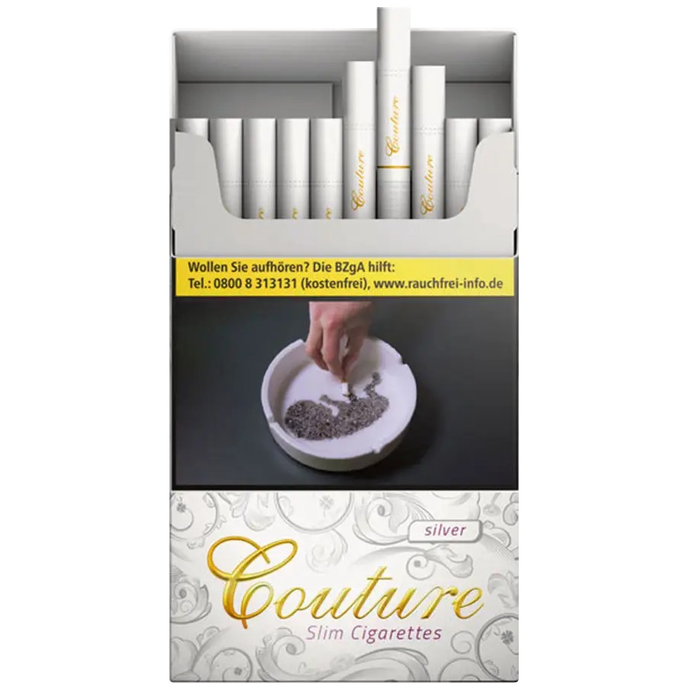 Couture Slims Silver (10 dozen van 20 stuks)