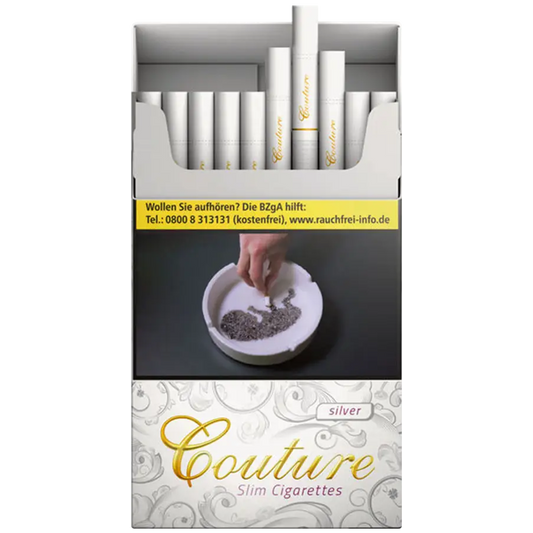 Couture Slims Silver (10 dozen van 20 stuks)