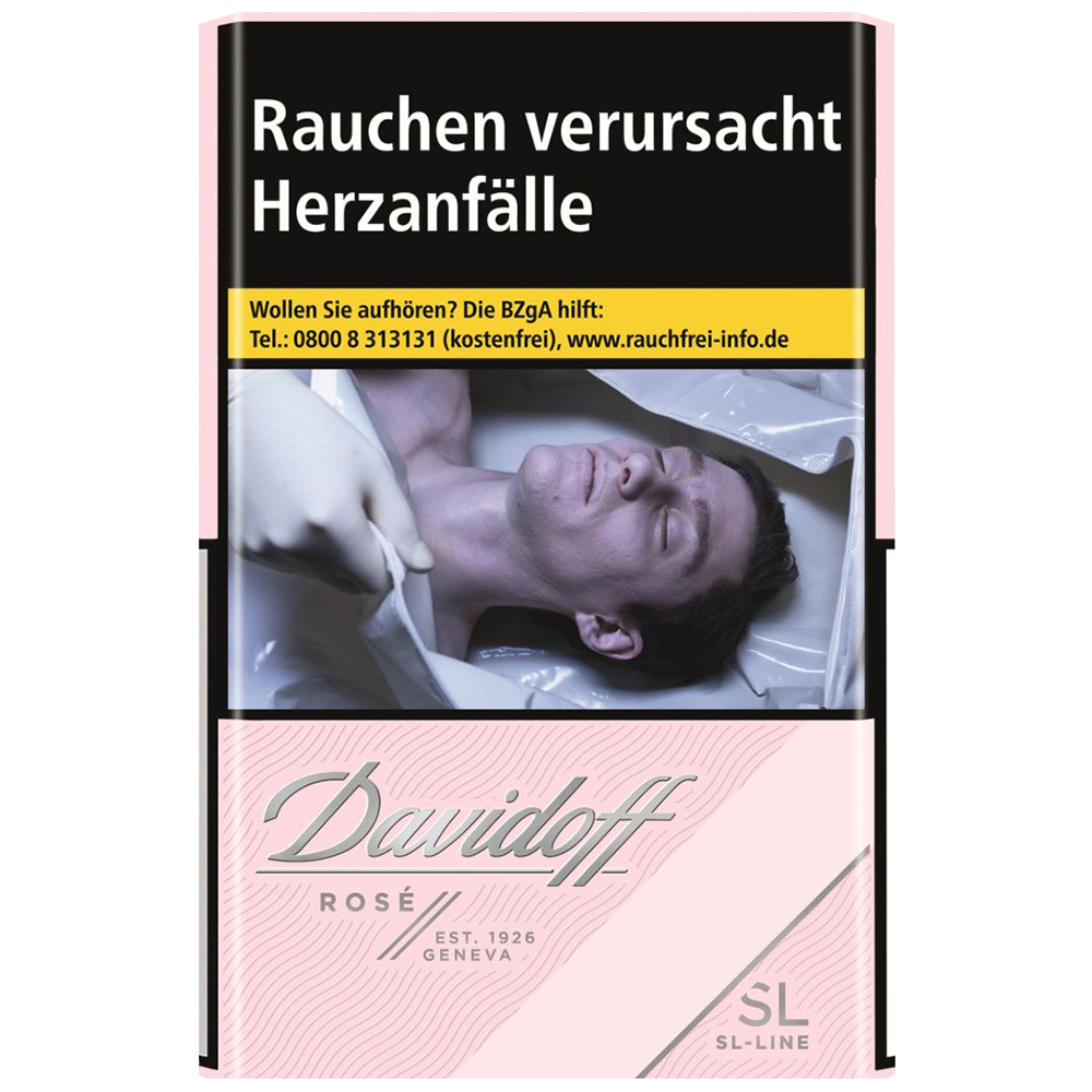 Davidoff Rose SL-Line (10 Schachteln à 20 Stück)