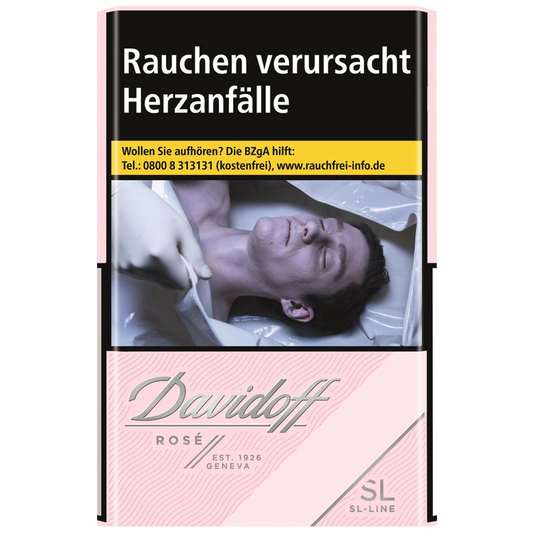 Davidoff Rose SL-Line (10 Schachteln à 20 Stück)