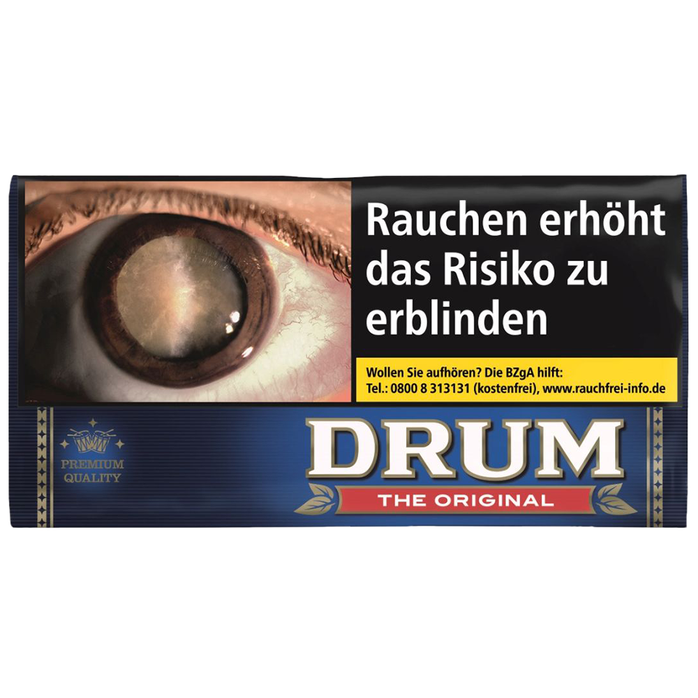 Drum Original Halfzware Pouch (10 Packungen à 50 Gramm)