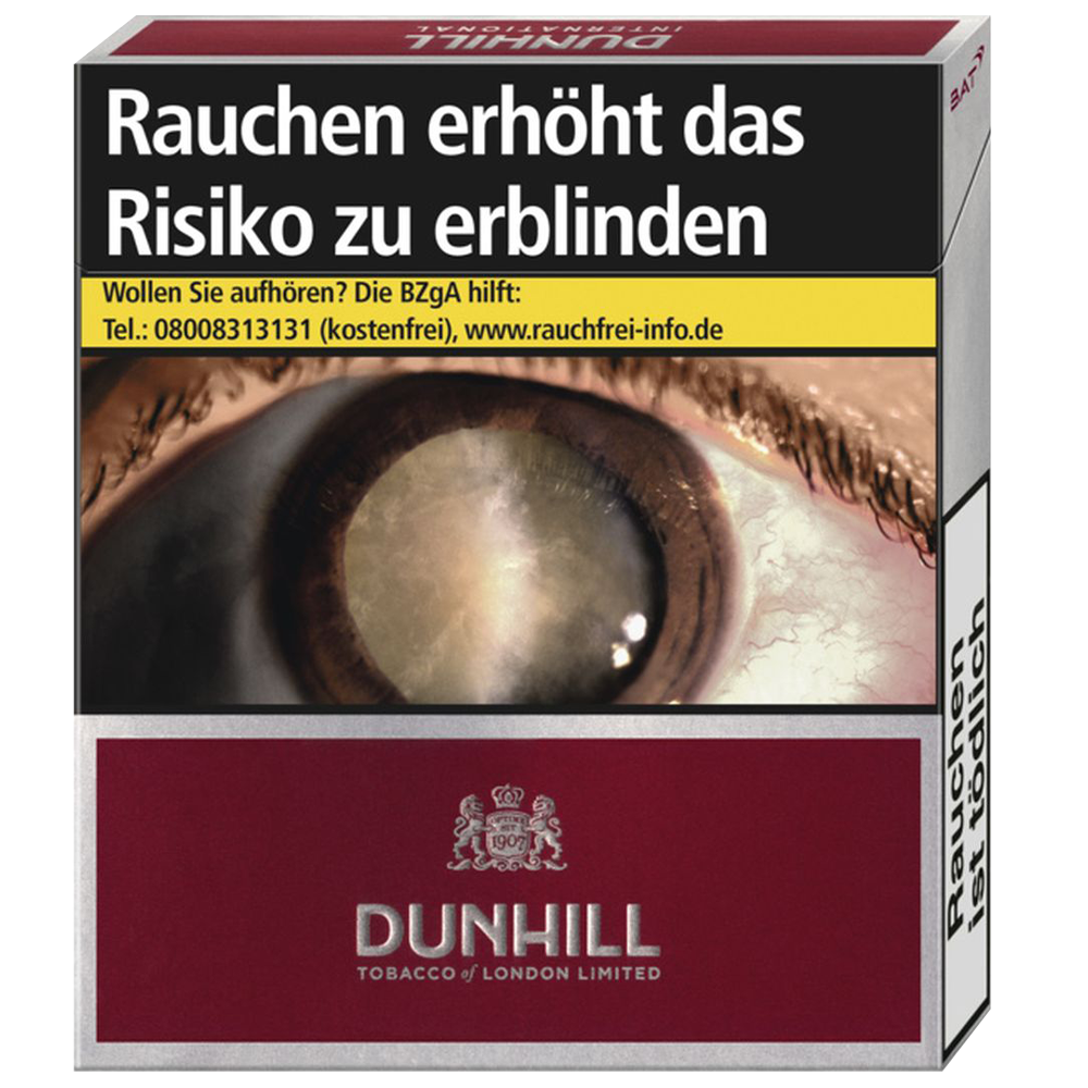Dunhill International Red (10 doosjes van elk 20 tabletten)