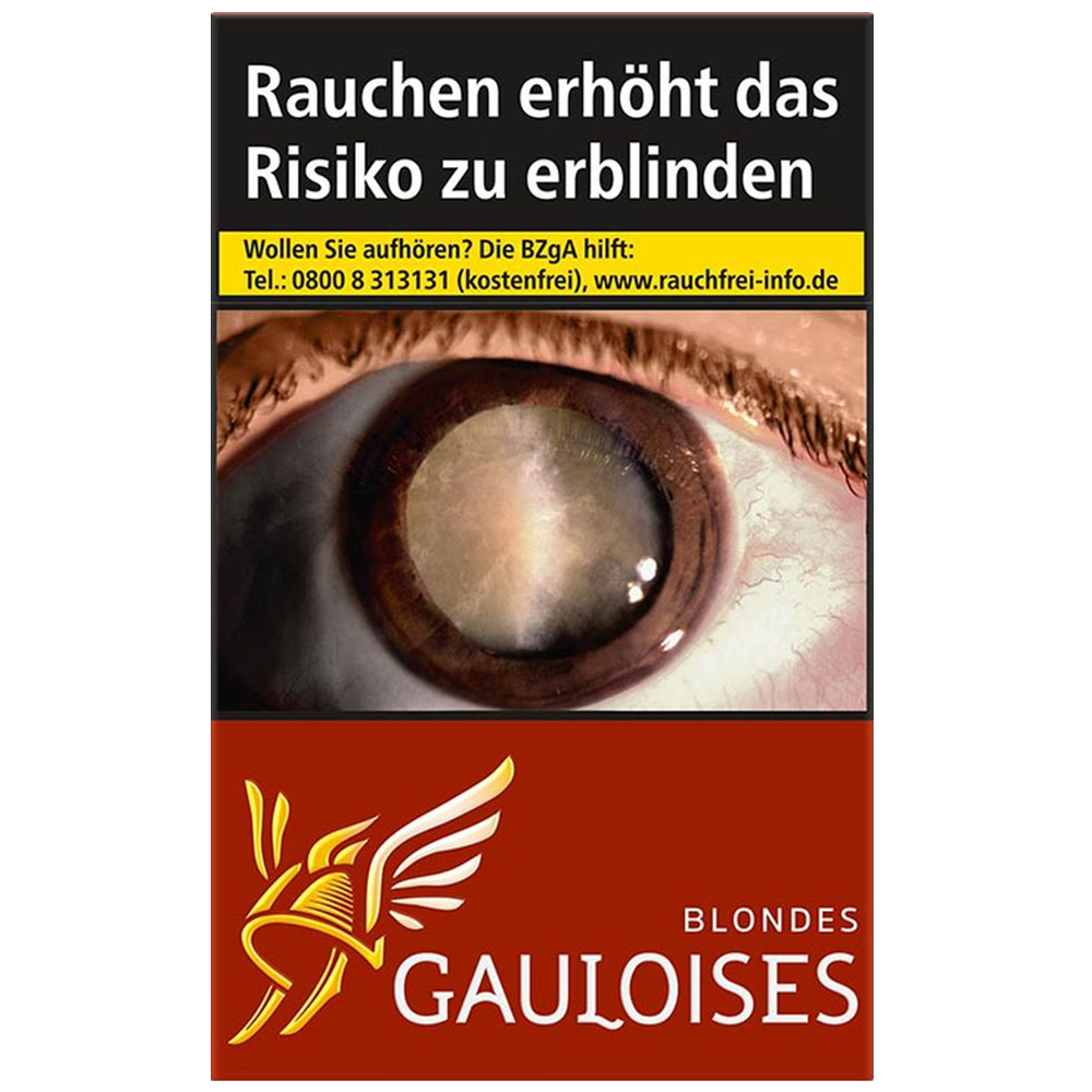 Gauloises Blondes Red (10 Schachteln à 20 Stück)