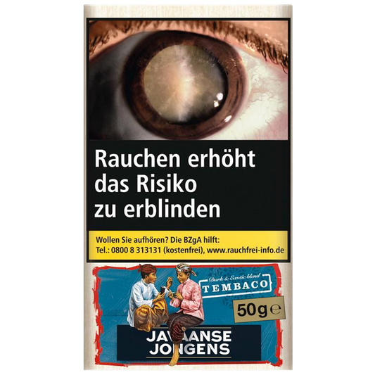 Javaanse Jongens Tembaco Pouch NL (6 Packungen à 50 Gramm)