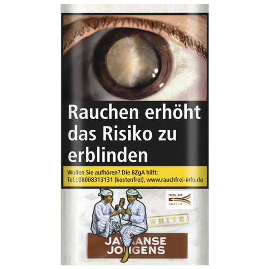 Javaanse Jongens White Pouch (6 Packungen à 30 Gramm)