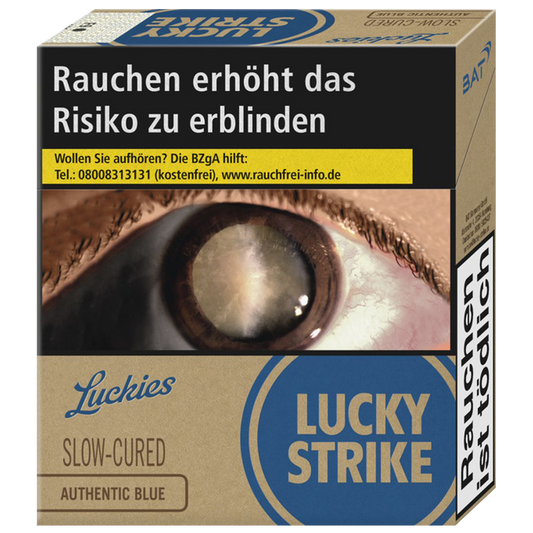 Lucky Strike Authentic Blue Giga (12 Schachteln à 23 Stück)