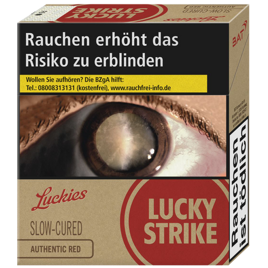 Lucky Strike Authentic Red Giga (12 Schachteln à 23 Stück)