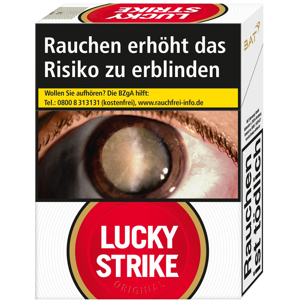 Lucky Strike Original Red Giga (12 Schachteln à 23 Stück)