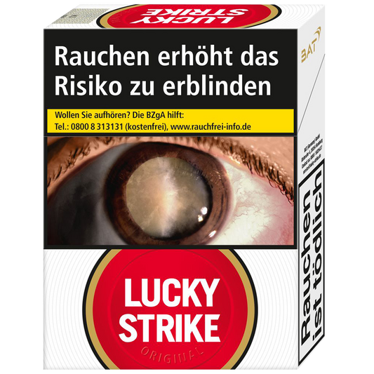 Lucky Strike Original Red Giga (12 Schachteln à 23 Stück)