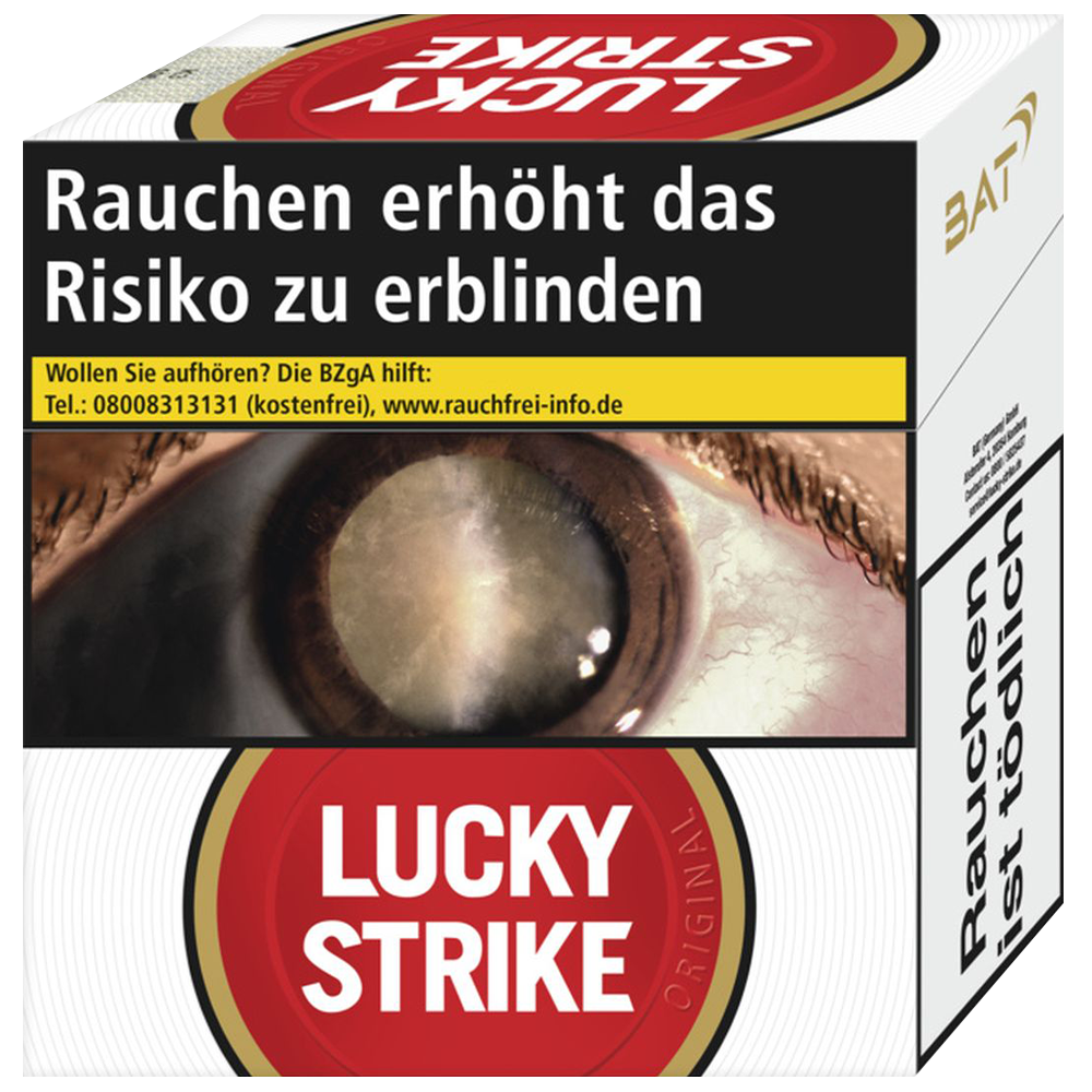 Lucky Strike Original Red Hercules (3 Schachteln à 60 Stück)