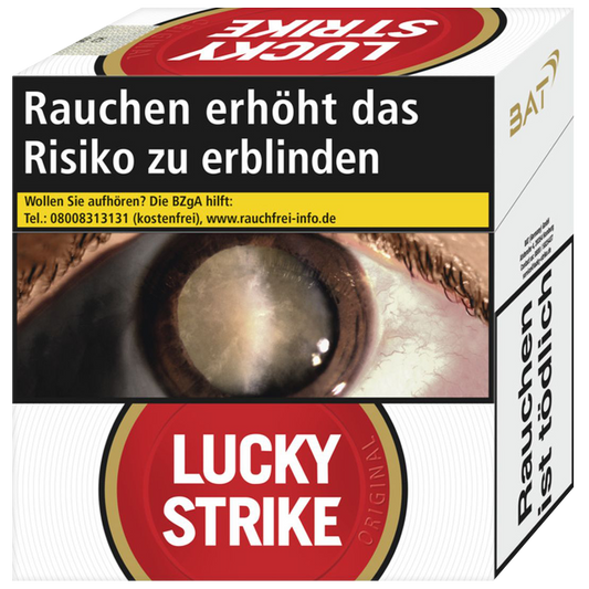 Lucky Strike Original Red Hercules (3 Schachteln à 60 Stück)