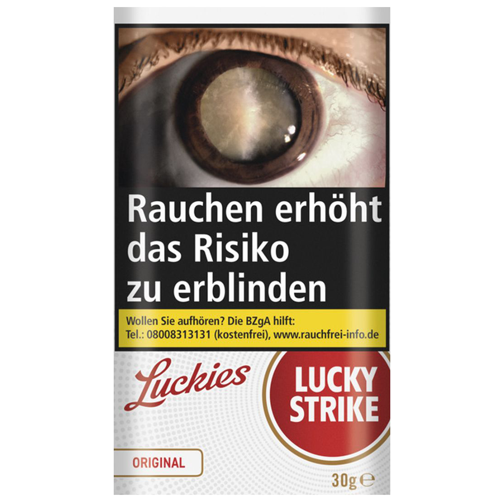 Lucky Strike Original Red Pouch (6 Packungen à 30 Gramm)