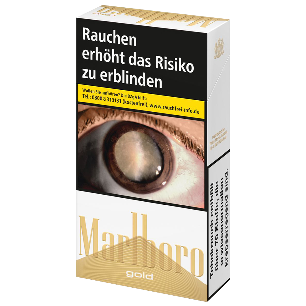 Marlboro Gold Long 100 (10 Schachteln à 20 Stück)