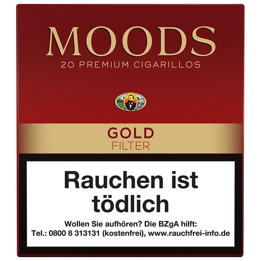 Moods Gold Filter (10 Packungen à 20 Stück)