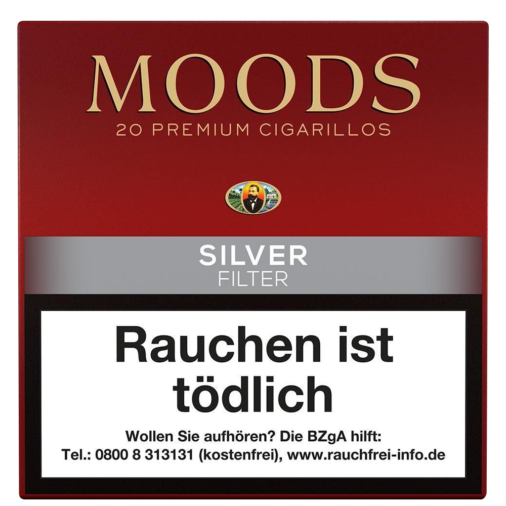 Moods Silver Filter (10 Packungen à 20 Stück)