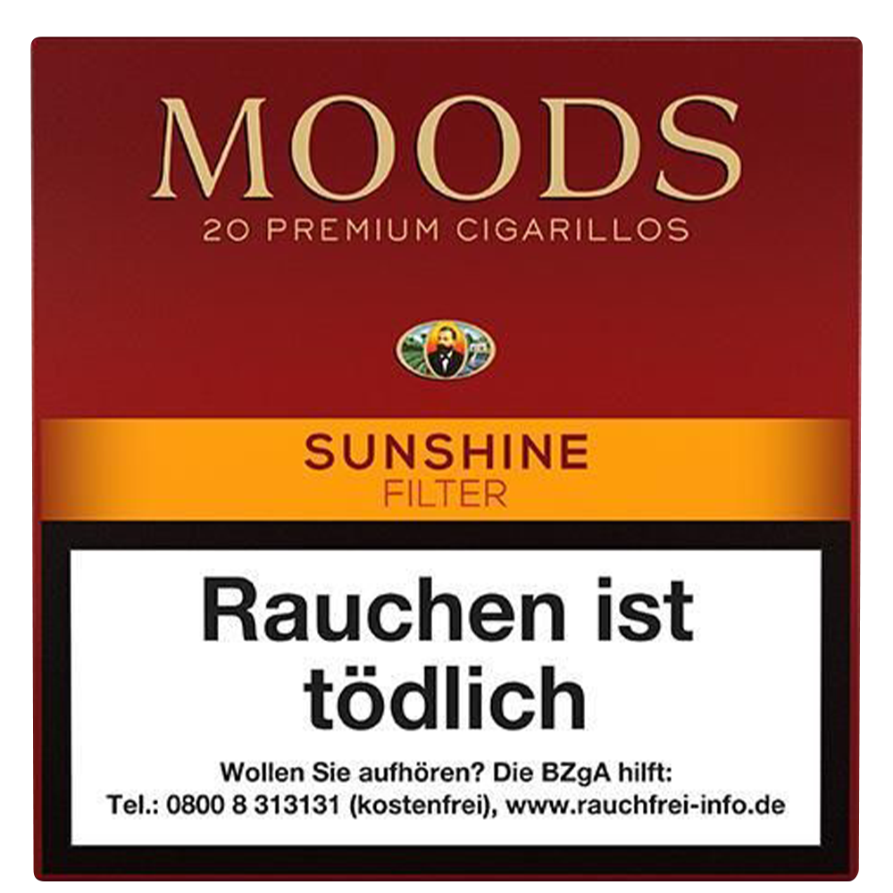 Moods Sunshine Filter (10 Packungen à 20 Stück)
