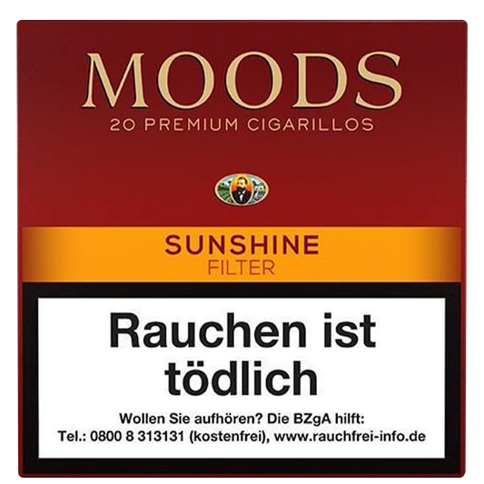 Moods Sunshine Filter (10 Packungen à 20 Stück)