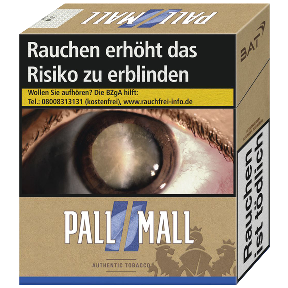Pall Mall Authentic Blue Super (8 Schachteln à 31 Stück)