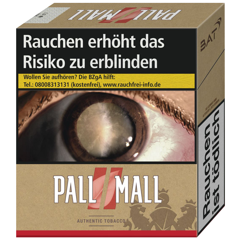 Pall Mall Authentic Red Super (8 Schachteln à 31 Stück)