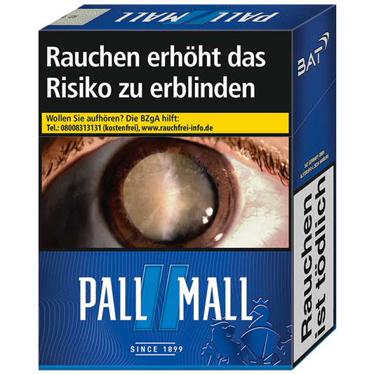 Pall Mall Blue Giga (10 Schachteln à 25 Stück)