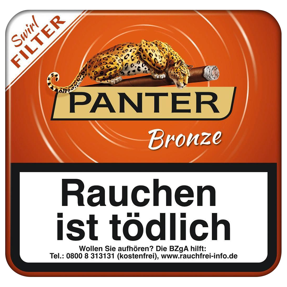 Panter Bronze Swirl Filter (5 Packungen à 20 Stück)