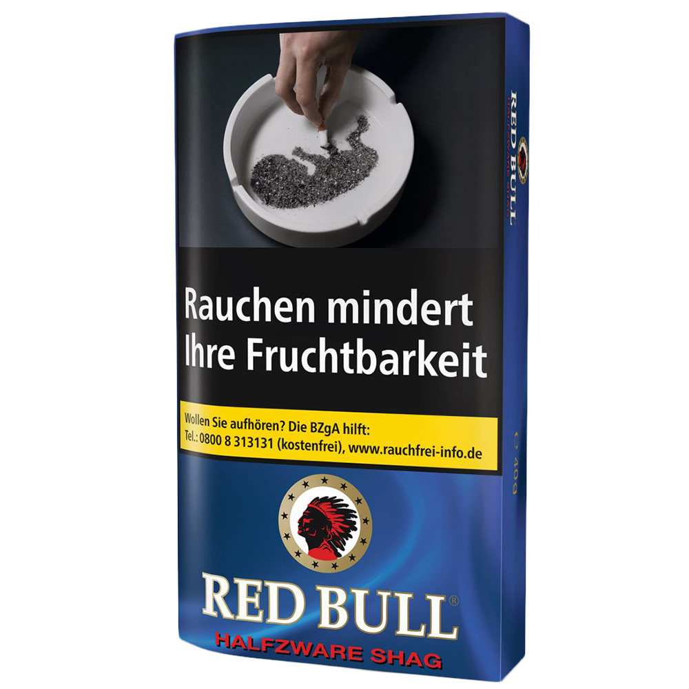 Red Bull Halfzware Shag Pouch (5 Packungen à 40 Gramm)