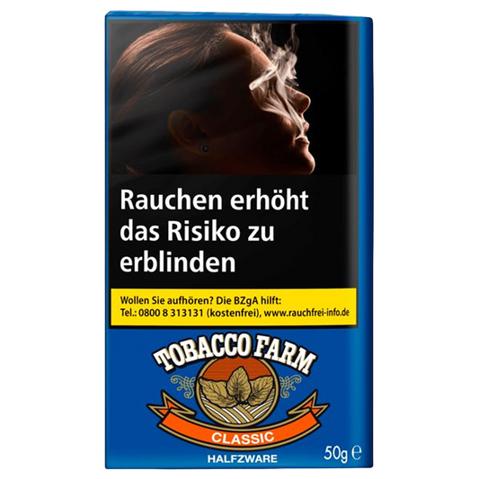 Tobacco Farm Classic Halfzware Pouch (10 Packungen à 50 Gramm)
